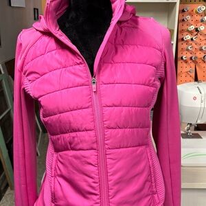 Women's Pink Quilted Jacket